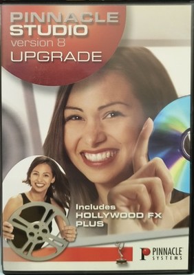 Pinnacle Studio Version 8 Upgrade New Sealed
