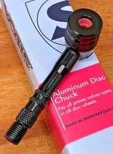 Silca Disc Wheel Adapter Presta 90 degree Aero Wheel Inflator Adaptor Black USA