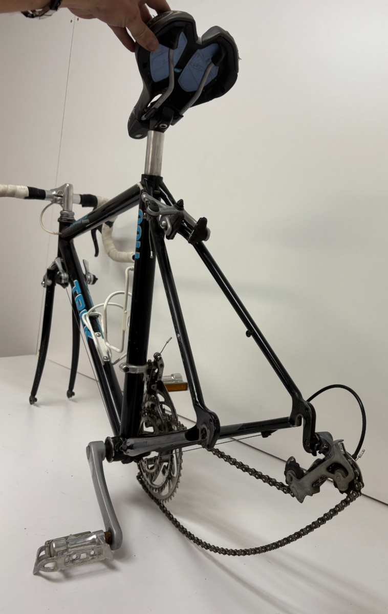 Vintage 1990 Trek 1100 46cm C-C Aluminum Road Bike Frame/Fork