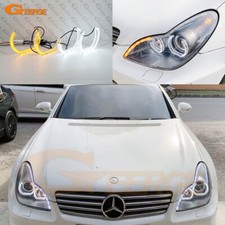 For Mercedes Benz Cls W219 C219 Ultra Bright Dtm Style Led Angel Eyes Halo Rings