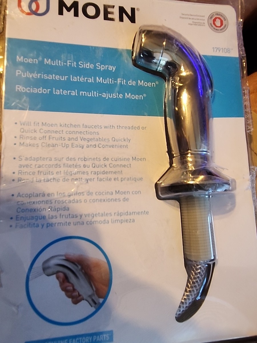 MOEN Kitchen Faucet Side Spray in Chrome Finish - 179108 | eBay