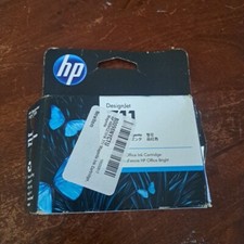HP 711 Magenta Design Jet Ink Cartridge CZ131A Bright Office Ink New 02/2023