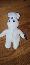 Vintage Pillsbury Doughboy Bean Bag Plush-1997 Pre-Owned