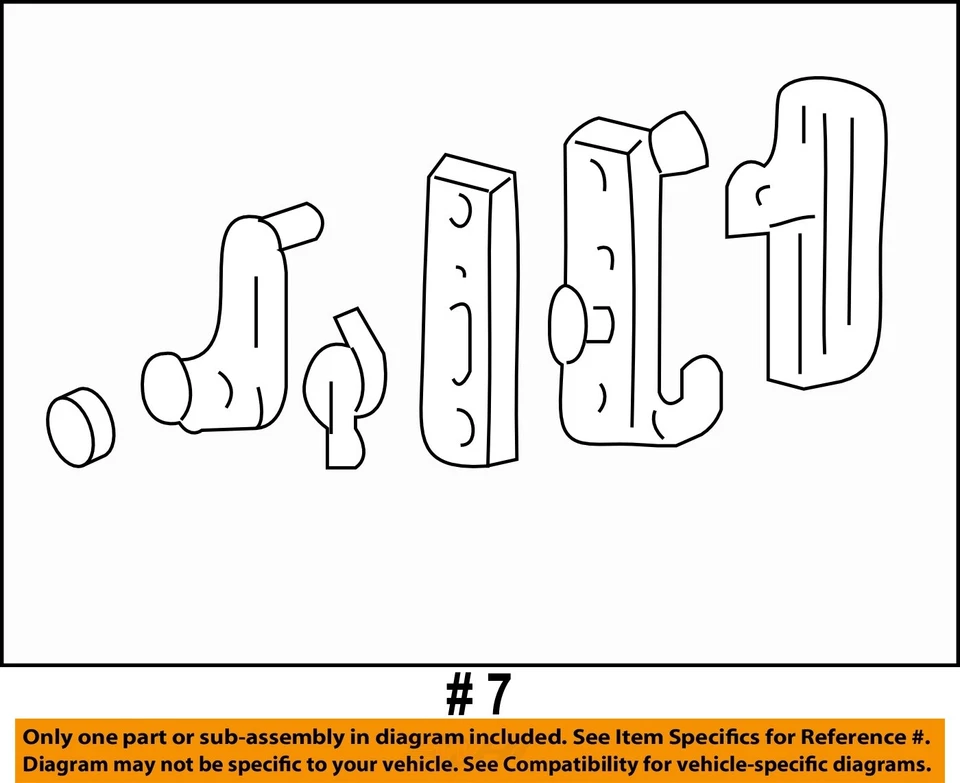 Manija de puerta exterior lado derecho Ford E-250 E-350 Econoline nueva OEM 8C2Z-1522405-AD Foto 2 de 2