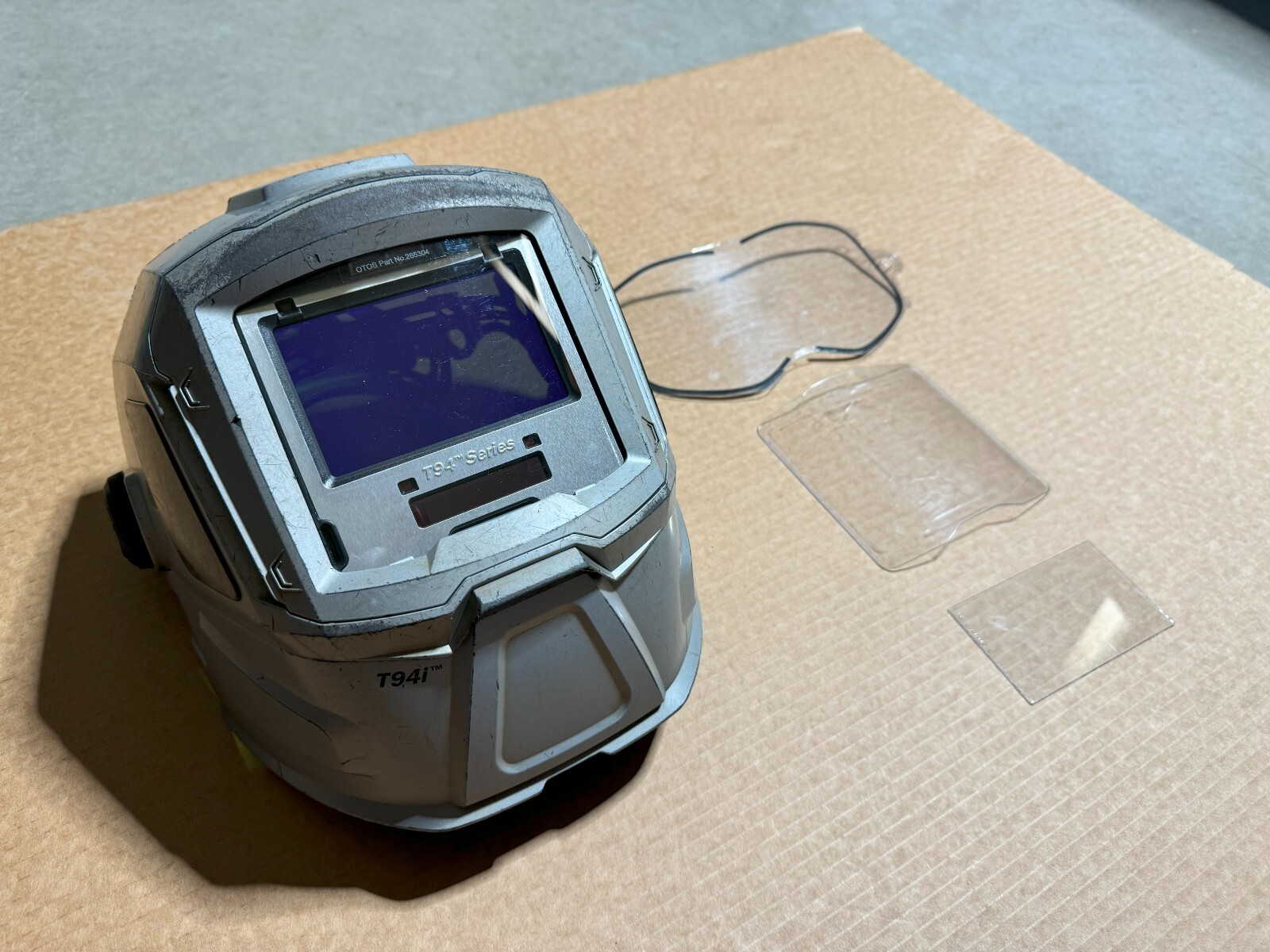 Miller Electric T94i Auto Dark Welding Helmet with Grinding Lense eBay