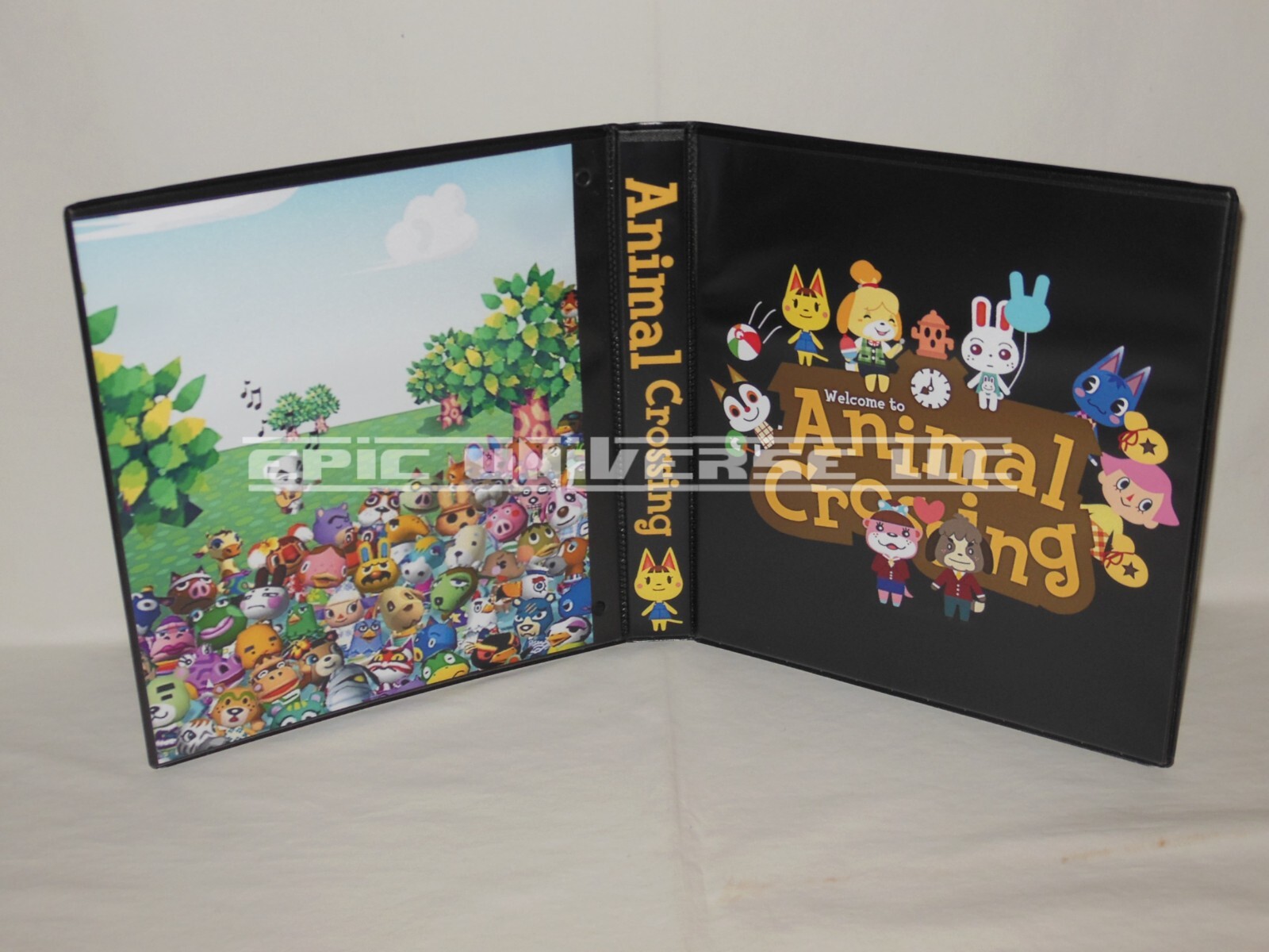Custom Made Animal Crossing Trading Card Album Binder eBay