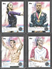 2012 TOPPS OLYMPIC ~ SILVER PARALLEL CARDS ~ FINISH YOUR SETS  U PICK EM 1000'S
