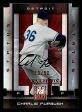 2008 Donruss Elite Extra Edition #18 Charlie Furbush Signature Status #/50