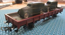 RIVAROSSI COMO COPPIA FIAT 1100 FURGONE SU CARRO PIANALE FS ART C Po F REPROBOX
