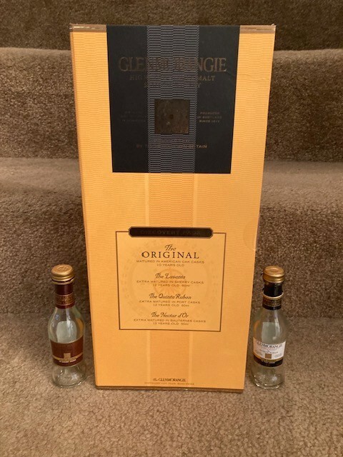 Glenmorangie Discovery Pk Box Highland Single Malt Scotch With 2-50ml Empty Bot