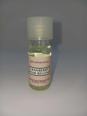 Bath & Body Works Cranberry Pear Bellini Home Fragrance Oil NEW
