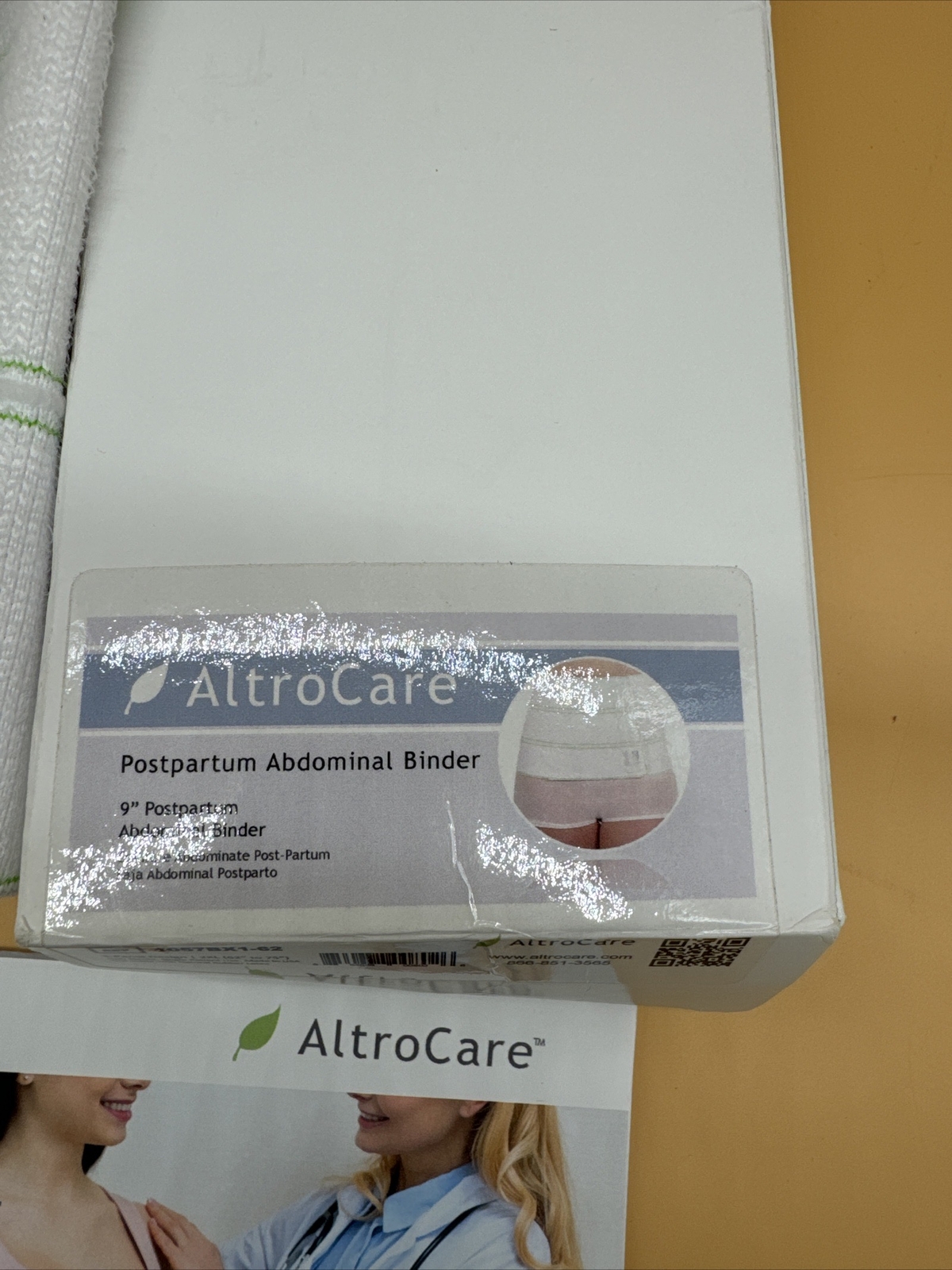 OTC AltroCare Abdominal Binder & Postpartum Belly Band, 2XL, White eBay