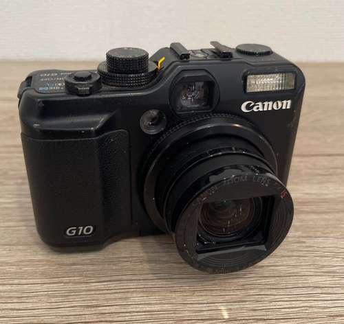 Canon PowerShot G10 14.7MP 5x Optical zoom Digital Camera Black From Japan - Picture 11 of 12