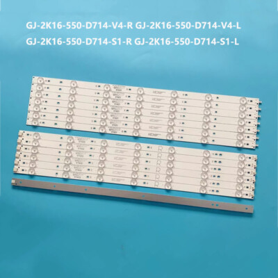 14pcs LED-Streifen für LB55072 55PUS7272 55PUS6501 55PUH6101 GJ-2K16-550-D714-V4