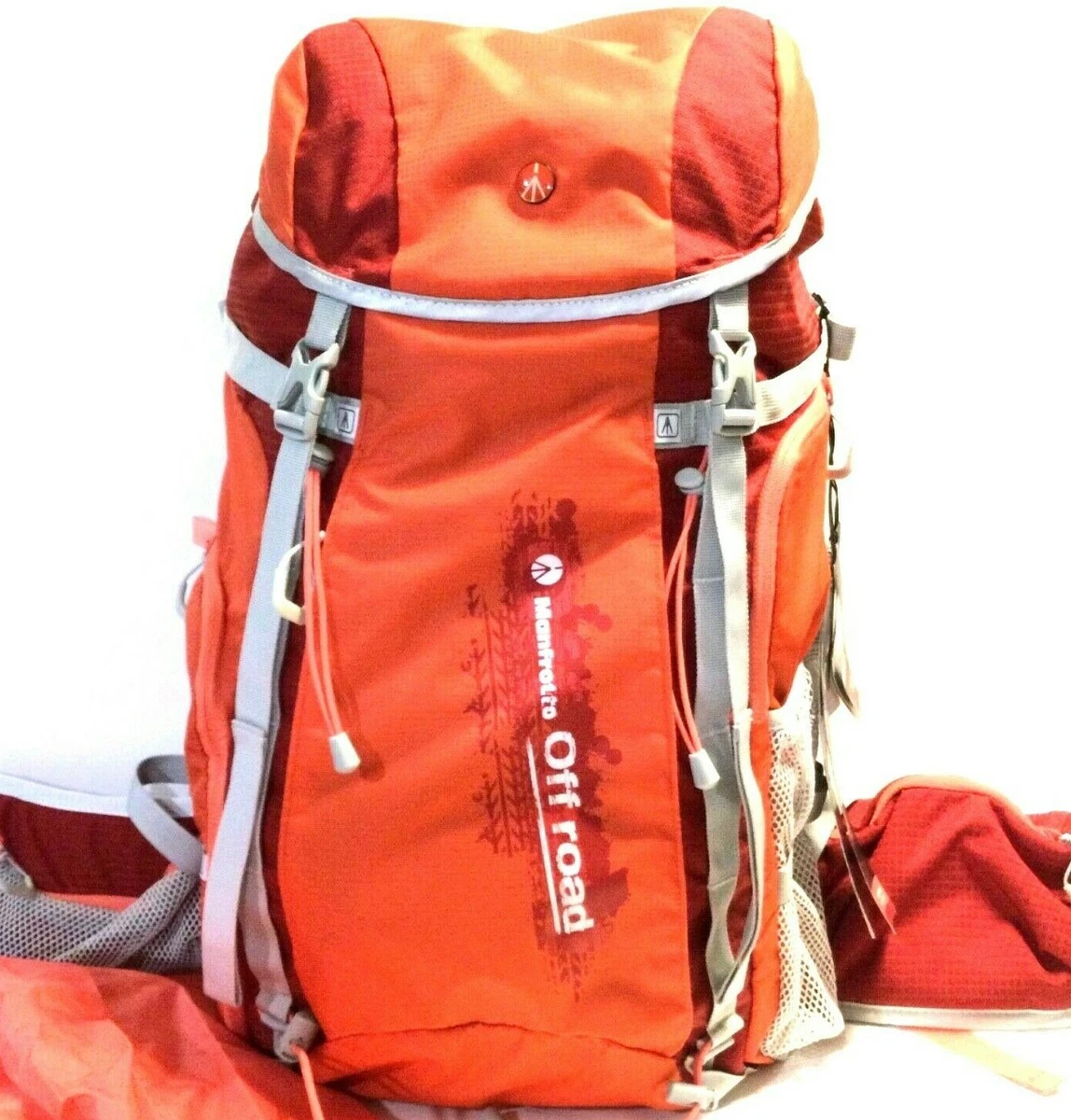 NEW RARE MANFROTTO OFFROAD HIKER 30L BACKPACK Red Hiking DSLR