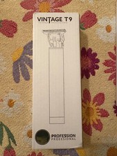 Men Electric Hair Trimmer Professional Vintage T9 Rechargeable Hair Clippers