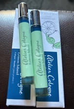 Lemon Island by Atelier Cologne for Unisex 0.14oz Cologne Absolue Spray set 2