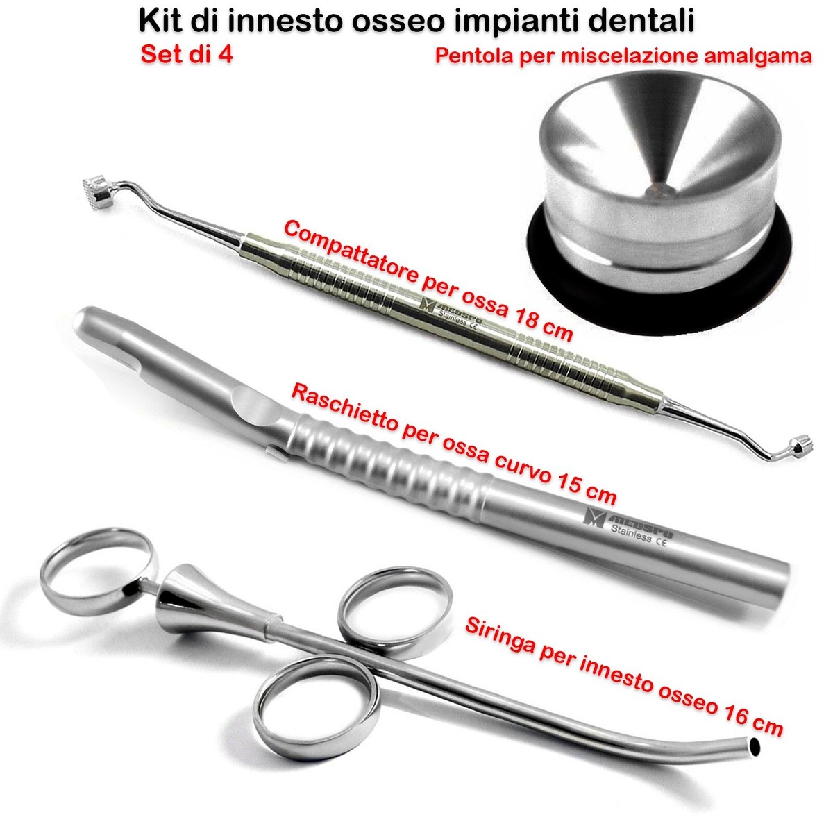 Impianto Chirurgico Dentale Raccoglore Di Polvere Ossea - Foto 3