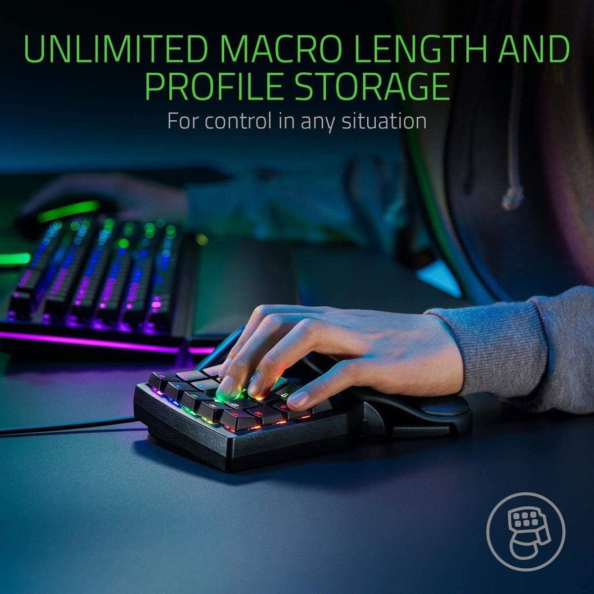 Razer Tartarus Pro (RZ0703110100R3U1) Wired Keyboard for