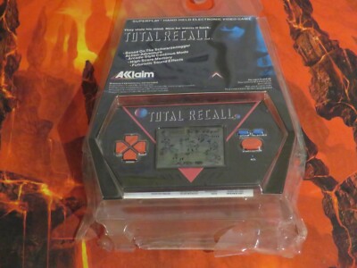 Vintage 1990 Total Recall Acclaim Entertainment Handheld NEW & SEAL
