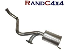 Land Rover Defender 90 Rear Exhaust Tail pipe & silencer to 1994 ESR254