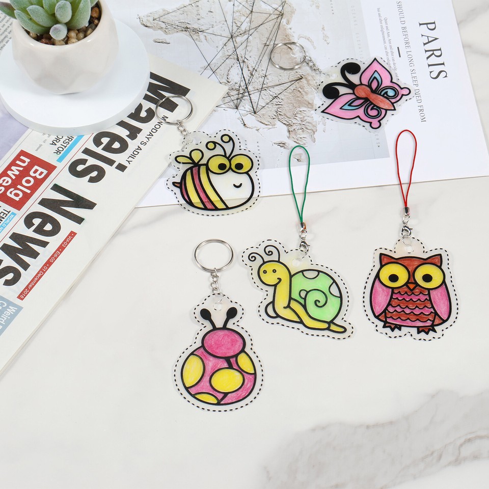 166pcs-shrinky-dink-sheets-kit-practical-shrink-paper-keychain-kit-with