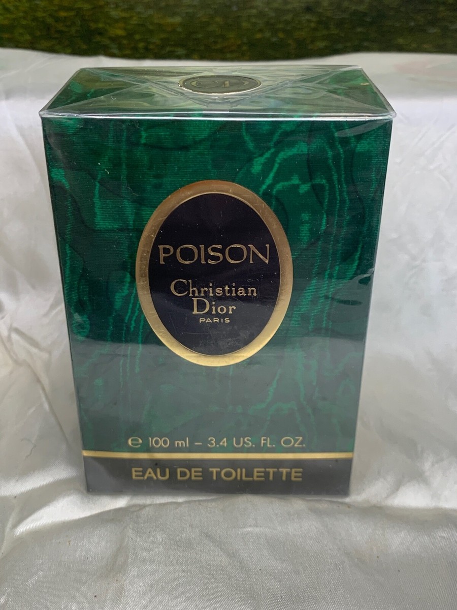 Christian Dior Poison 100ml EDT Splash (new with box & company