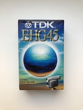 TDK E-HG45 Video Camcorder Tape - New  Sealed