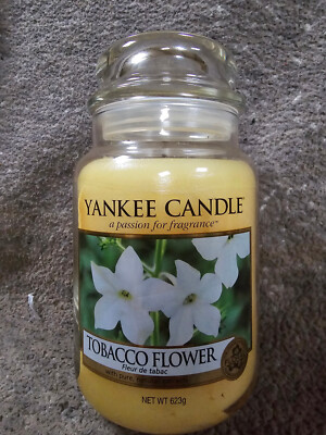 Yankee Candle Large Jar Tobacco Flower 2018 Hard To Find