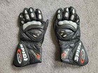 Spidi On Road Vent Motorcycle Motorbike Leather Gloves - Black USA L EUR 9