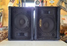 Two Kustom KPC 10m Monitor Speakers / local pick up only