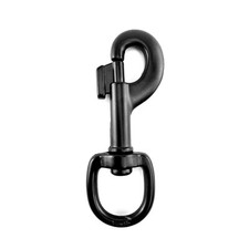 3/4" Round Swivel Snaps — Black — Pack of 10