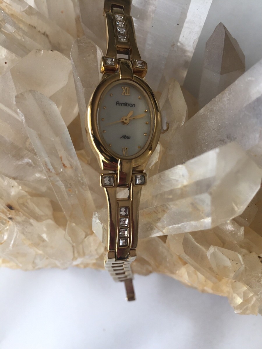 Armitron Now Rhinestone Accent Bracelet Watch | eBay display picture 2