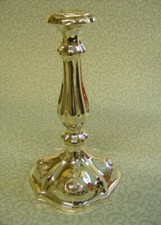 PRACHTVOLLER BIEDERMEIER WIENER KERZENLEUCHTER 25cm HOCH VERSILBERT c 1840-50