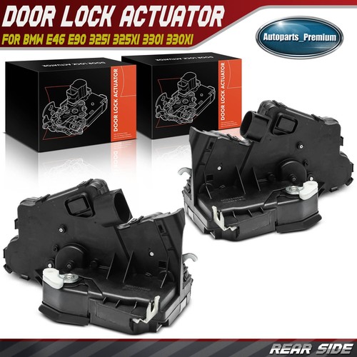 2x Rear LH & RH Door Lock Actuator for BMW E46 E90 325i 325xi 330i 330xi 0105 eBay