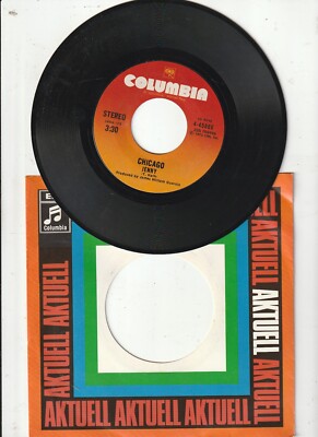 Chicago  - Feelin  Stronger Every Day / Jenny / VG+ / 7''Columbia , Single