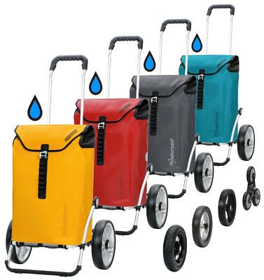 Andersen Royal Shopper Ortlieb wasserdicht Alu Einkaufstrolley Fahrradanhänger