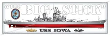 BB61,Big Stick,BB62,BB63,BB64,USS,Iowa,New Jersey,Missouri,Wisconsin,Battleship