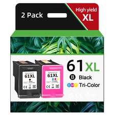 61XL 61 XL Ink Cartridges for HP ENVY 4500 4501 4502 4504 5530 5531 5535 Printer