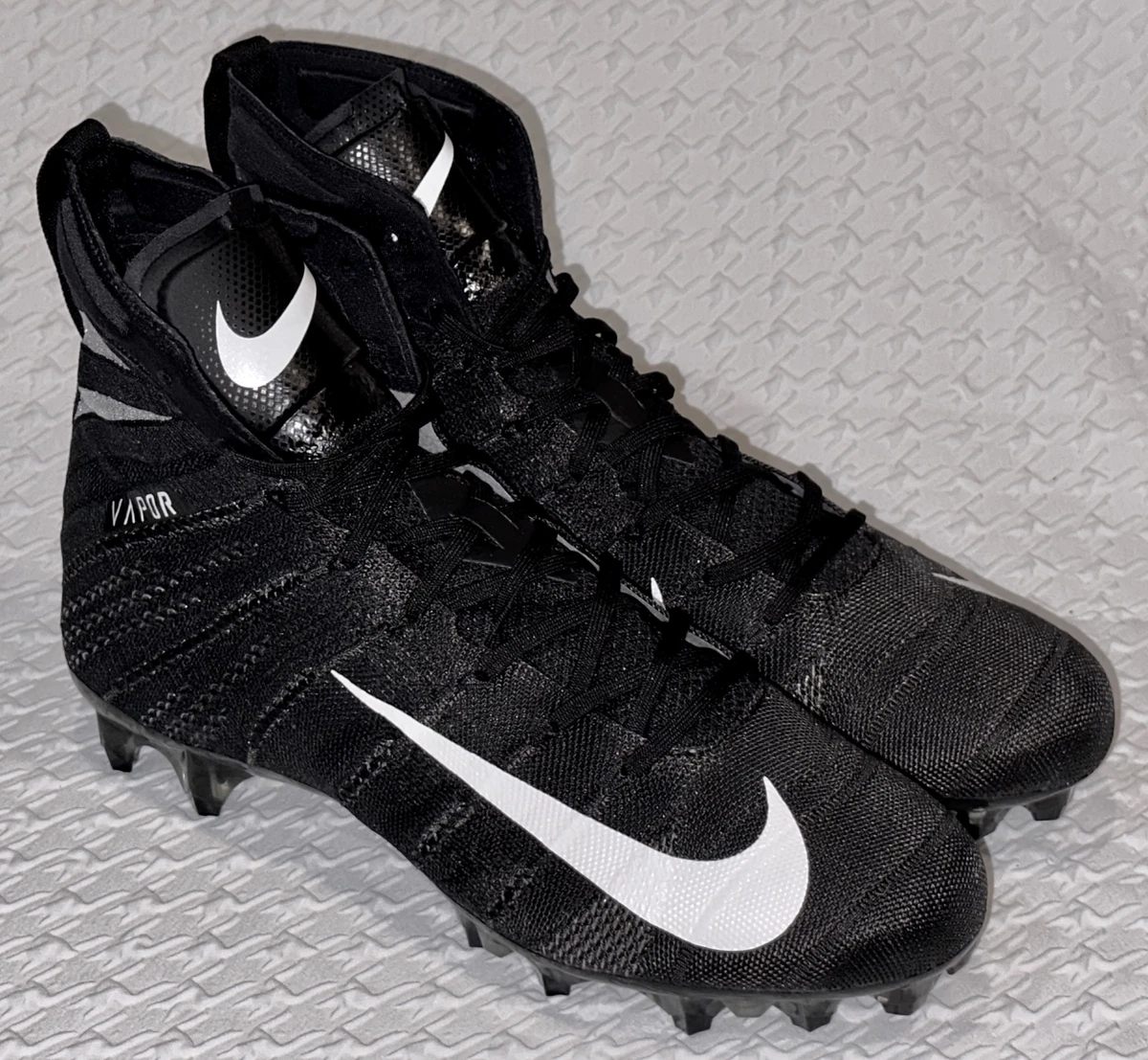 Crampons de football homme Nike Vapor Intouchable 3 Elite TD noir blanc mouche t