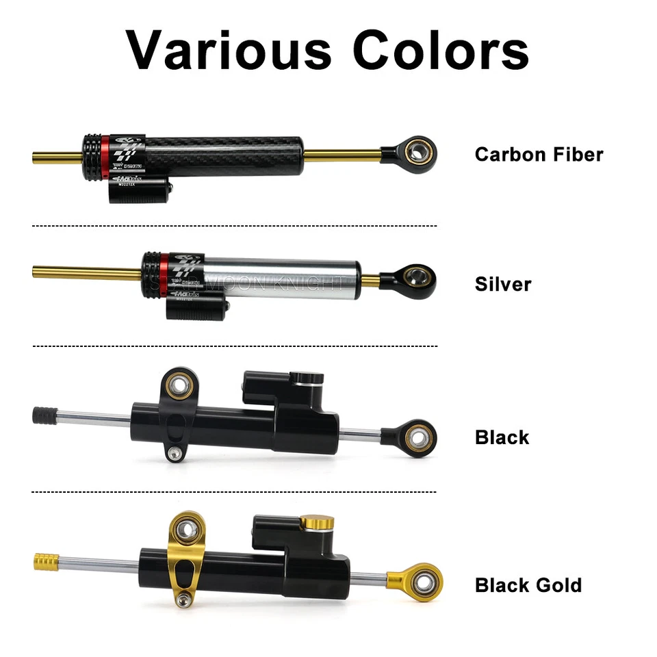 765 R Damper Shock Set For Street Triple 765 RS 765 S Steering Stabiliz Mount - Image 4 of 4