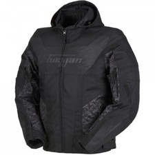 Furygan Shard Waterproof Motorcycle Jacket Black / Pixel Sport Motorbike
