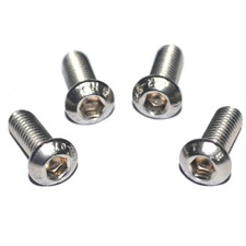 4 Pc Stainless Steel License Plate Frame No Rusts Screwsbolts For Cartruck A