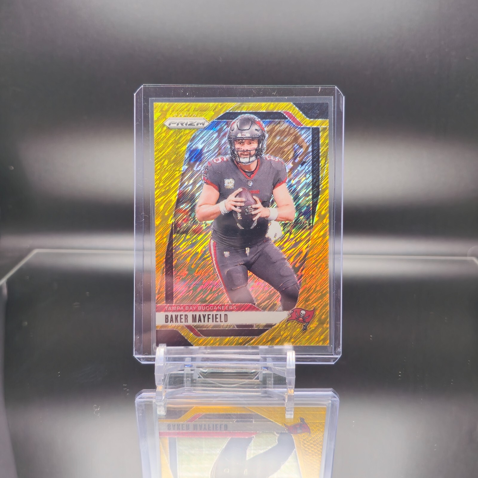 2024 Panini Prizm Gold Shimmer #268 Baker Mayfield 01/10 Buccaneers