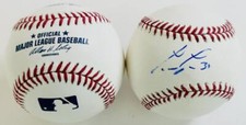 LANCE LYNN SIGNED OMLB BASEBALL ST LOUIS CARDINALS LA DODGERS AUTOGRAPH COA K8