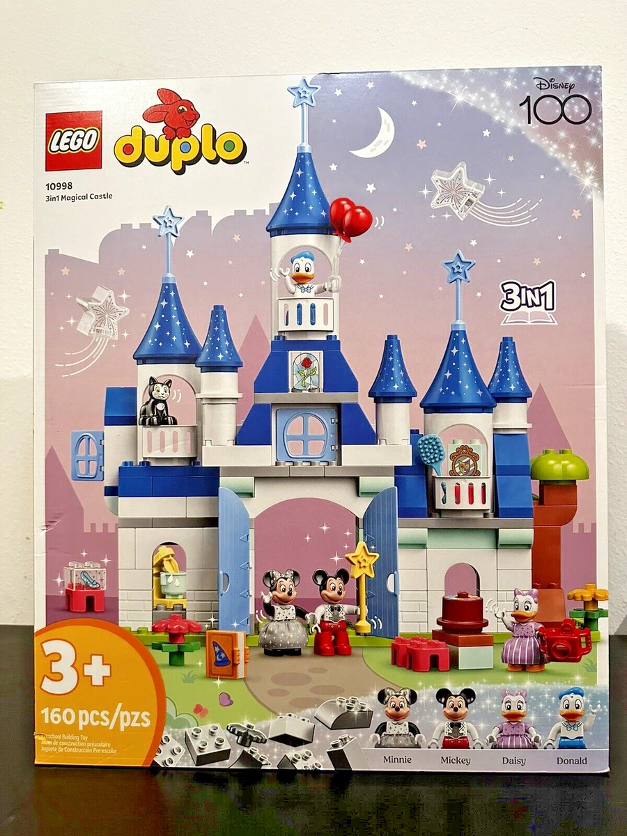 LEGO DUPLO Disney 3-in-1 Magical Castle Toddler Toy Set 10998