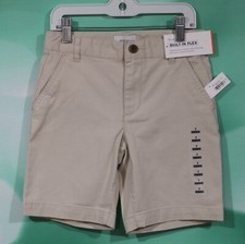 NWT Old Navy Boys Adjustable Waist Built in Flex Uniform Shorts Size 7