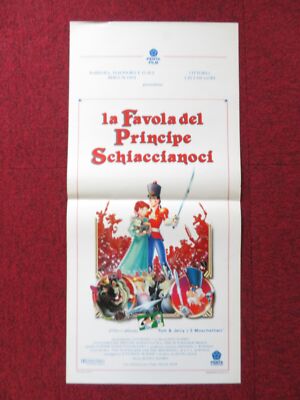 THE NUTCRACKER PRINCE ITALIAN LOCANDINA POSTER KIEFER SUTHERLAND P. O'TOOLE 1990