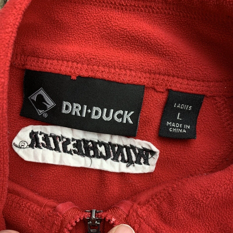 Chaqueta polar Winchester Dri-Duck 1/2 ligera para mujer talla L Foto 3 de 4