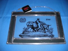 eekelers Centini Handmade glass bull hanging - LIEGE - nwt